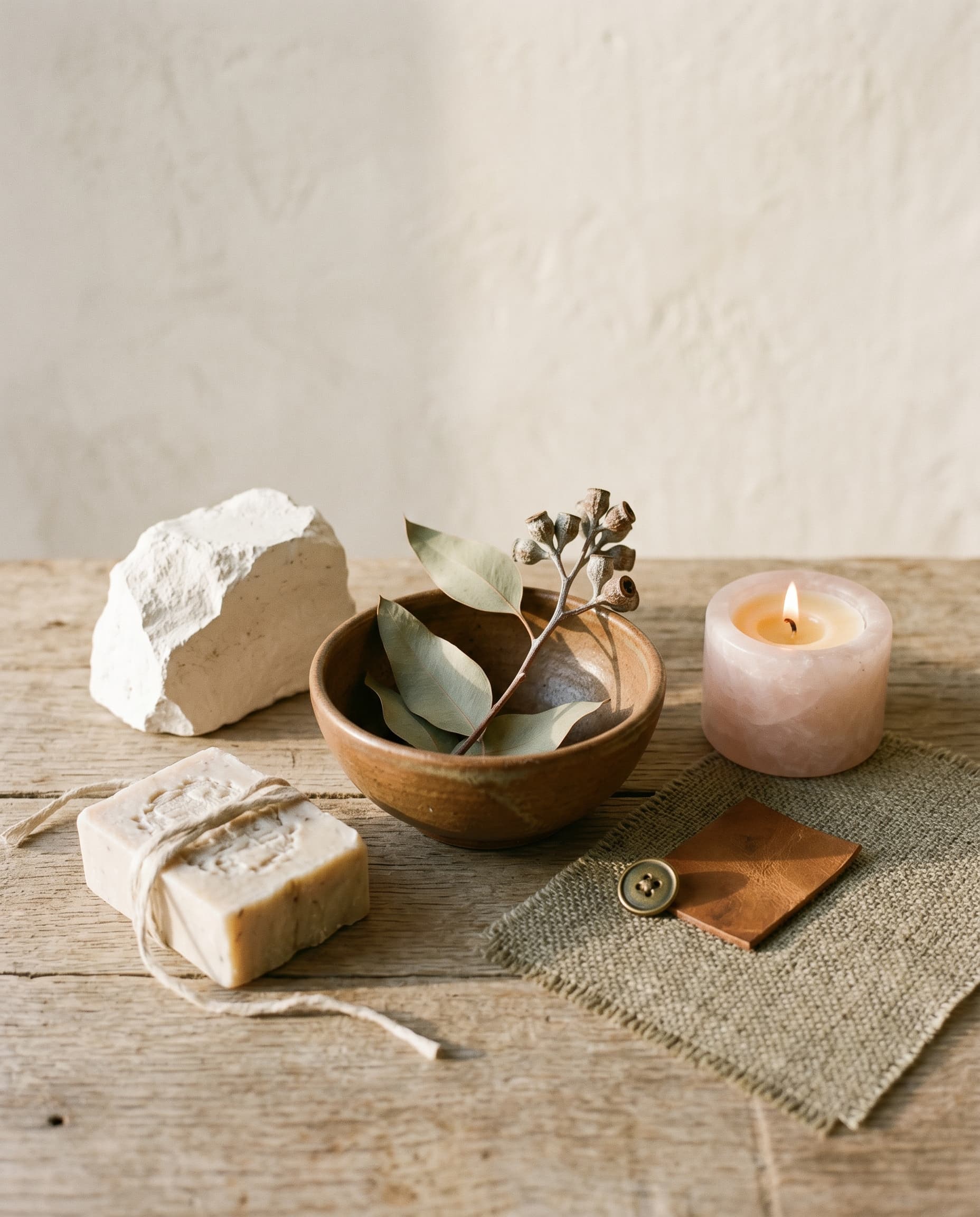 The Wellness Sanctuary — mood board