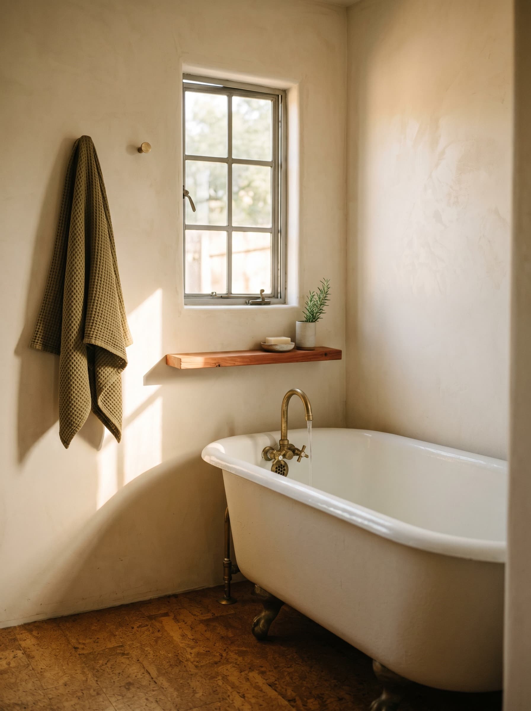 Arbolada Cottage — primary bath