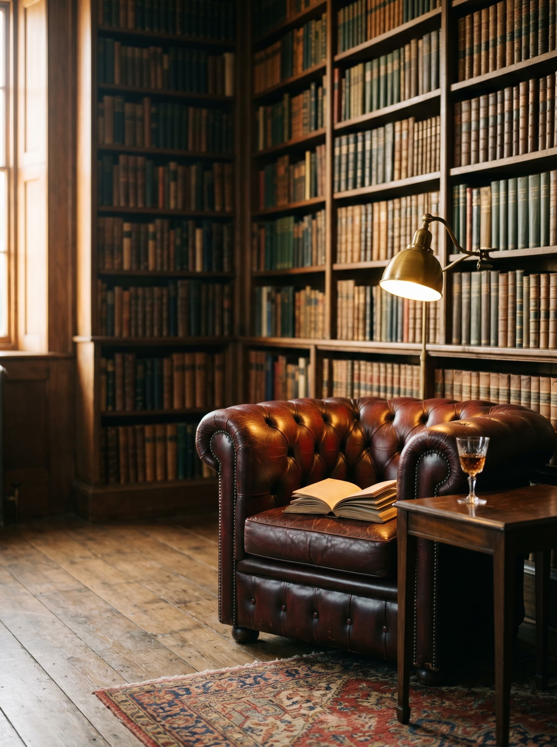 Olive Hill House — library