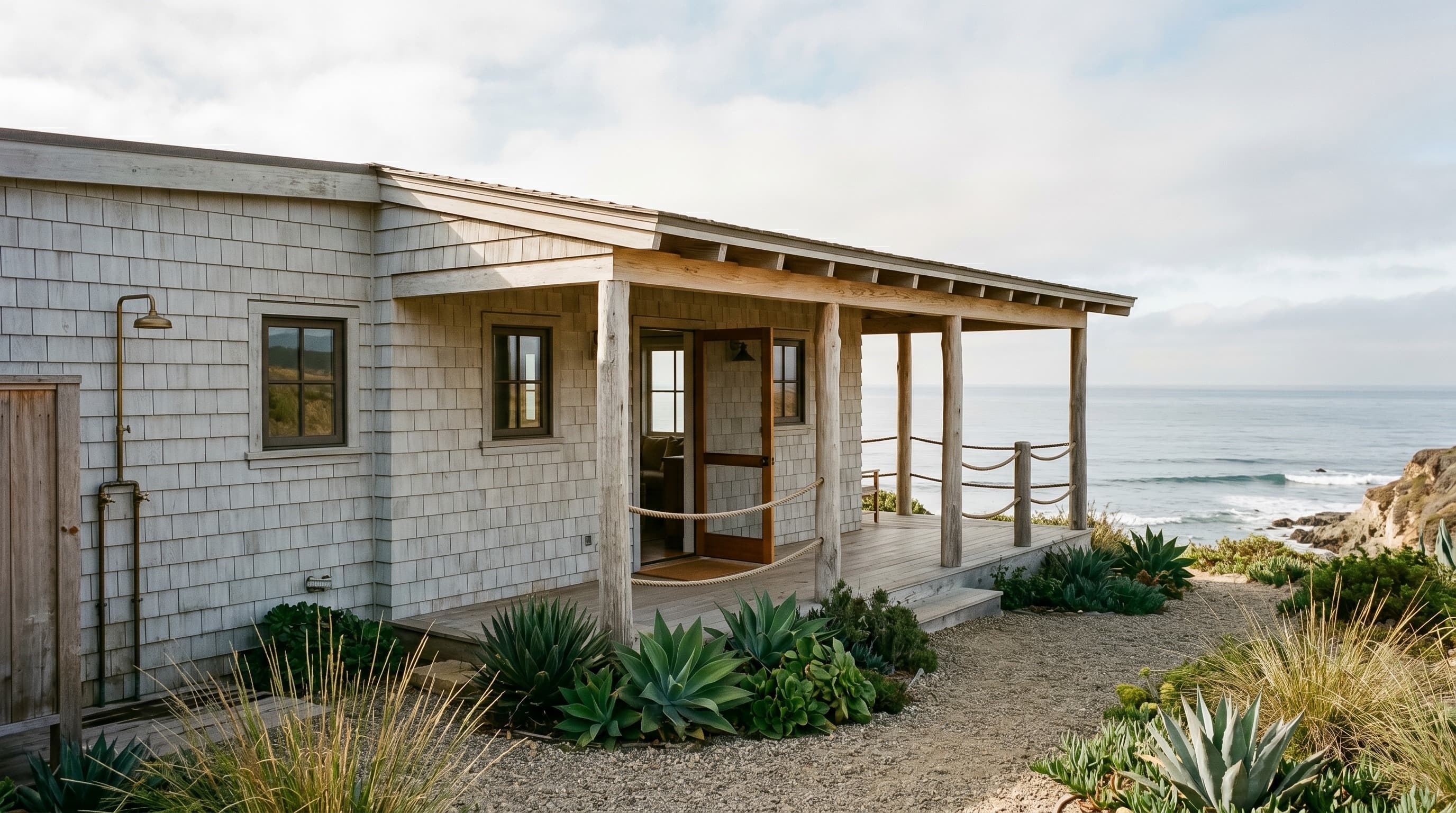 The Padaro Cottage, Carpinteria, CA — exterior approach
