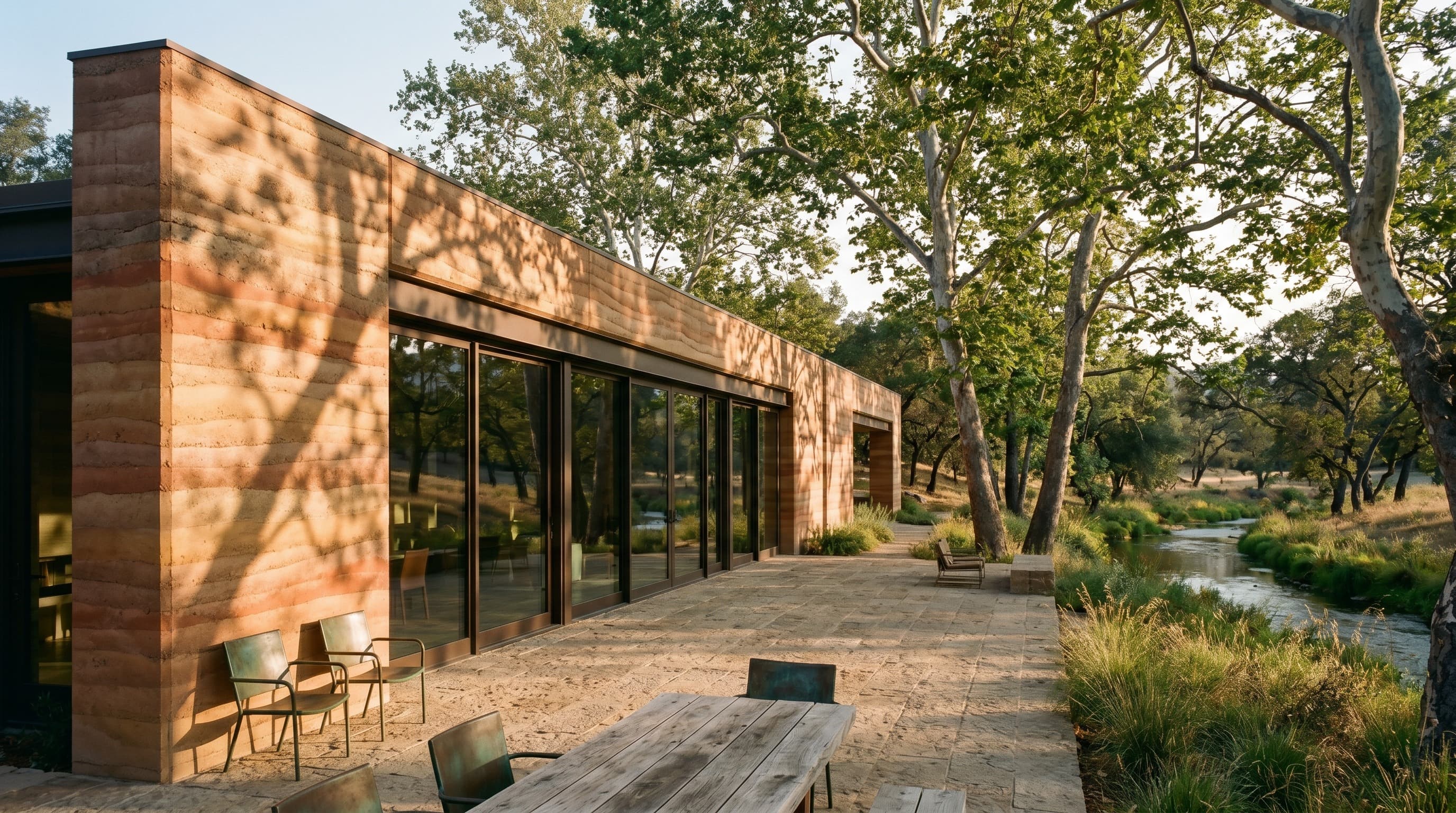 Sycamore Canyon, Montecito foothills, CA — exterior approach