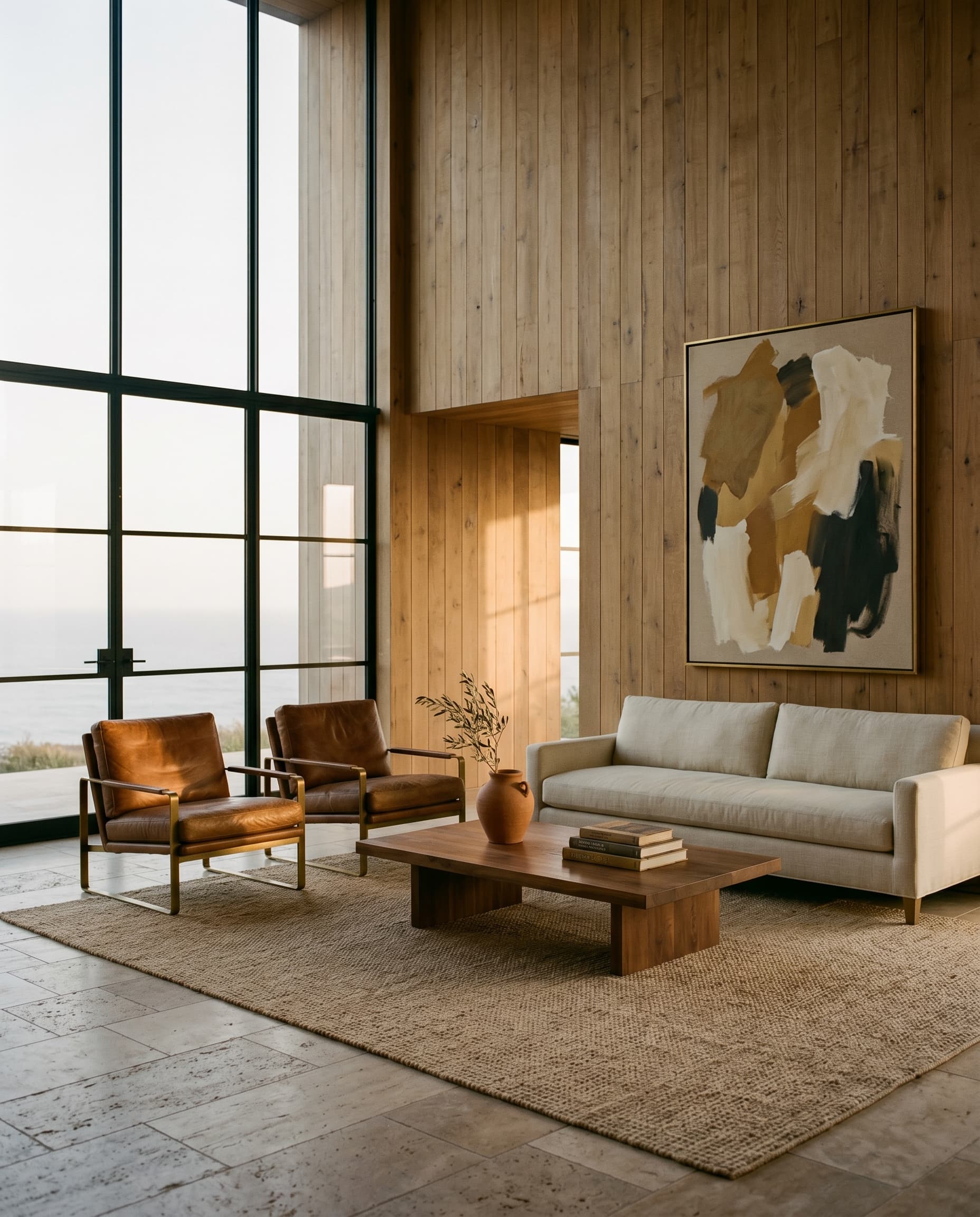 The Ridge House, Hope Ranch — great room